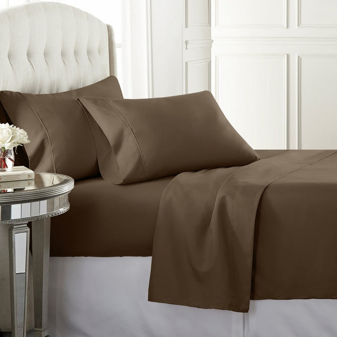 Egyptian Cotton Sateen Sheet Set - 600 Thread Count